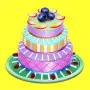 Fruit Chocolate Cake Cooking is a fun cooking game that invites you into a delightful world of baking to make a mouth-watering fruit chocolate cake.