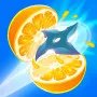 Slice Fruit is a simple fruit cutting game inspired by Fruit Ninja. Use your knife to slice through as many fruits as you can. Watch out for the bombs.