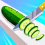 Have you ever walked into the kitchen and slid food materials? Fruits Slice Challenge is an avoiding arcade game that is made from 3D fruits and vegetables. 