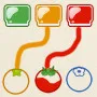 Welcome to Pick Color Paint Fruits! Draw colorful lines and match them with the target fruits.